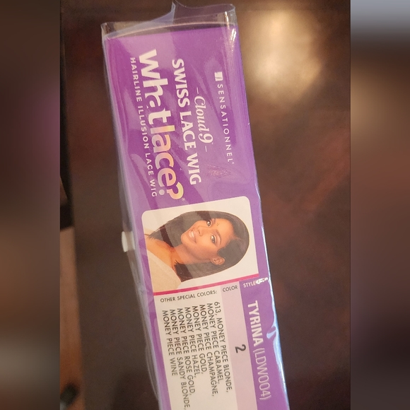 Sensationnel Cloud 9 What Lace? Synthetic Swiss Lace Frontal Wig – Tyrina #2 - Picture 2 of 2